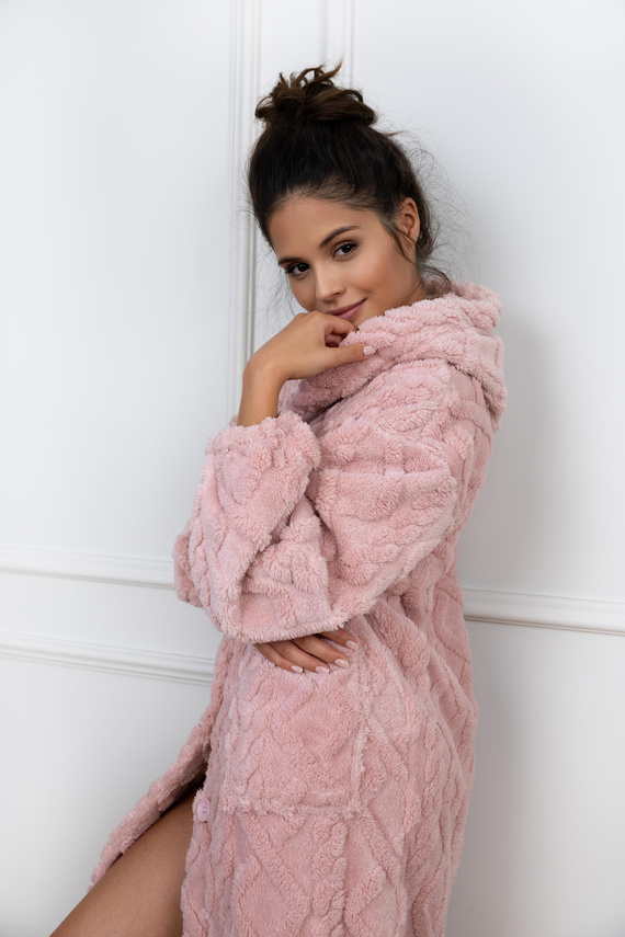 Bethany női fürdőköpeny Sensis - piszkos rózsaszín