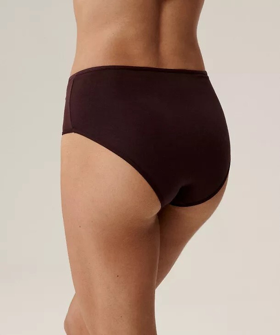 3CLP-011/Z25 Maxi Női bugyi Atlantic bézs-kék-lila - pamut, 3 db.