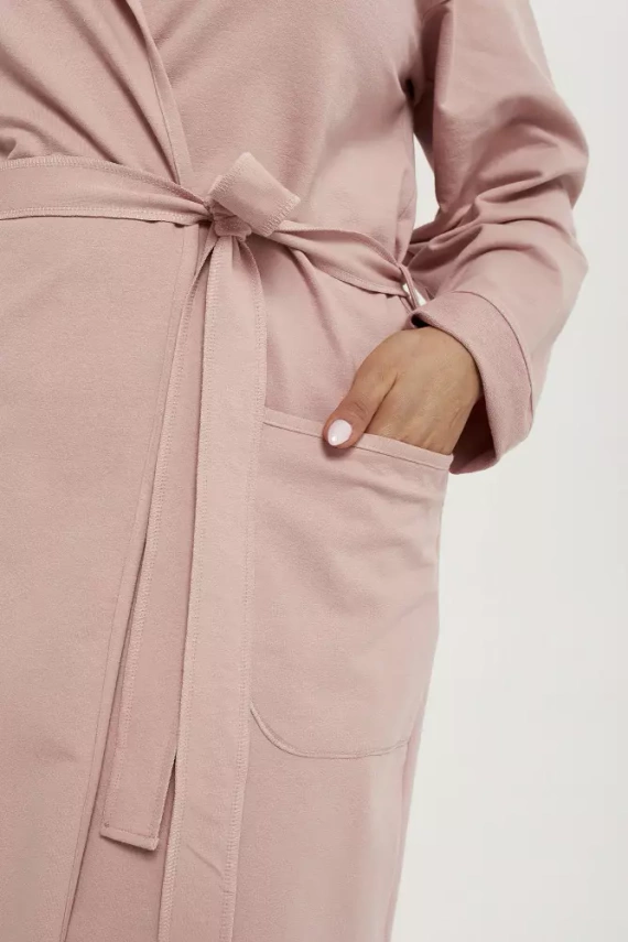 Karina Női fürdőköpeny Italian Fashion - púderrózsaszín