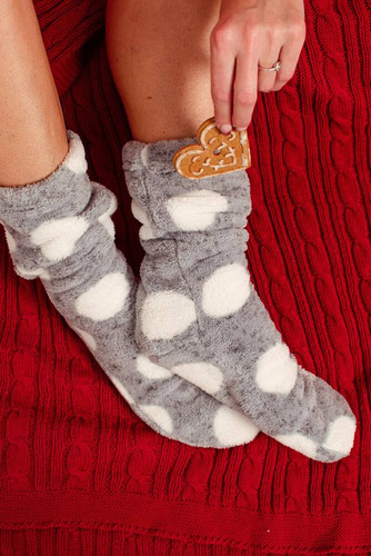 553/554 Wellsoft Smooth alvózokni De Lafense - szürke nagy körökkel