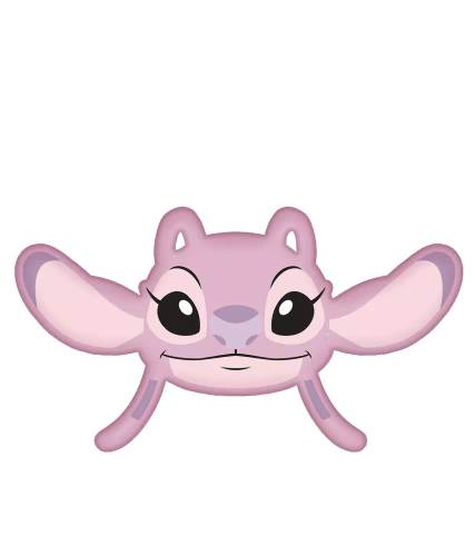 Lilo és Stitch párna alak Jerry Fabrics rózsaszínű