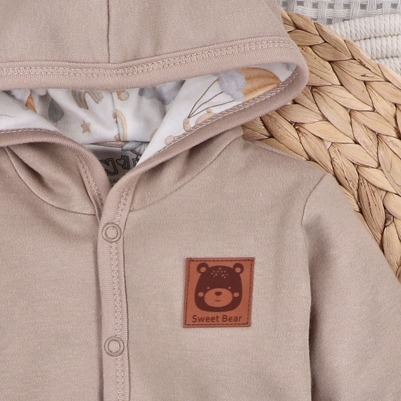 ABN-5517 Sky Journey Kétrétegű baba pulóver Nini-től - bio pamutból, fiúnak