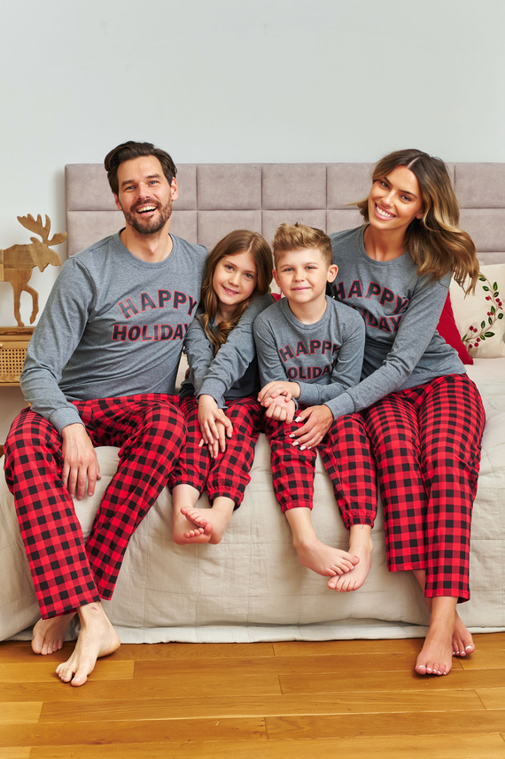 7345 Gyermek pizsama Sötétszürke Doctor Nap - 100% pamut