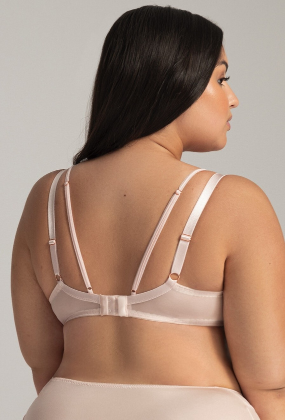 2164 Ava Powder Soft Bra - Puha melltartó csipkével a fisbins-en