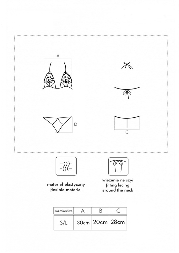 Jimena Fekete Női szett LivCo Corsetti Fashion