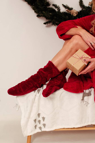 553/554 Wellsoft Smooth alvózokni De Lafense - bordó színű