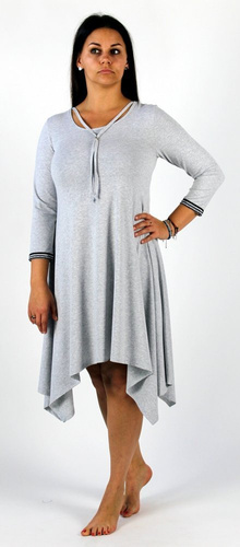 439 Nice De Lafense éjszakai ruha - nőies elegancia és alvási kényelem - könnyű melange