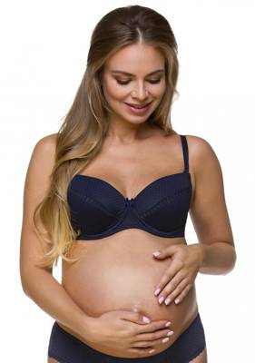 1732 LUPOLINE szoptatós melltartó - tengerészkék