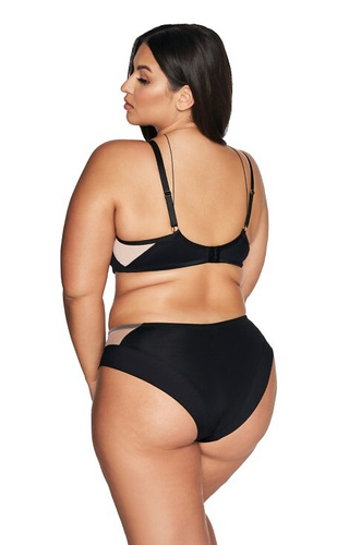 2135 Ava félig puha, félig párnázott melltartó - fekete