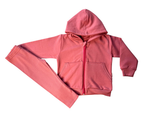 Mamatti DR2155 tréningruha lányoknak - divatos malaga szett kapucnival