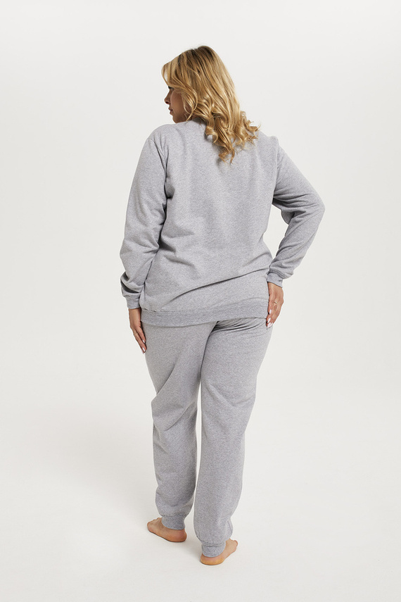 Fox női hosszú szett. ujj, hossz. nadrág olasz divat - melange