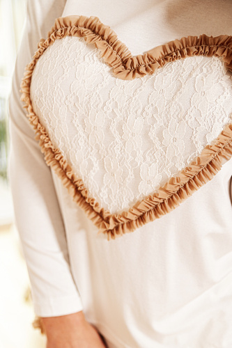 Roti Női pizsama szett Kalimo - ekrü színű