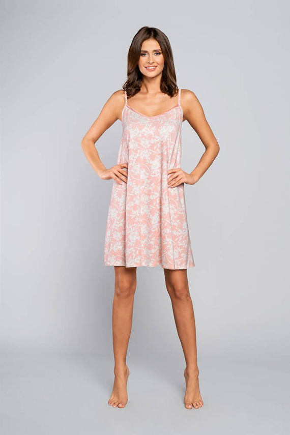 Breeze hálóing, keskeny pántos olasz divat - lazac