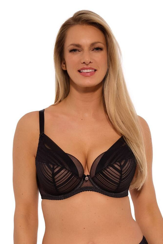 BS 1272 Johanne Full Cup merev melltartó - Gaia - Fekete
