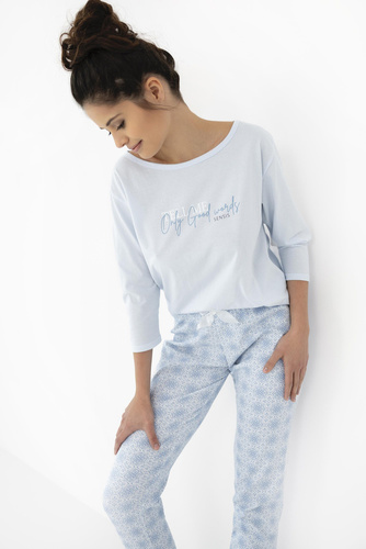 Marina Sensis női pizsama - kék