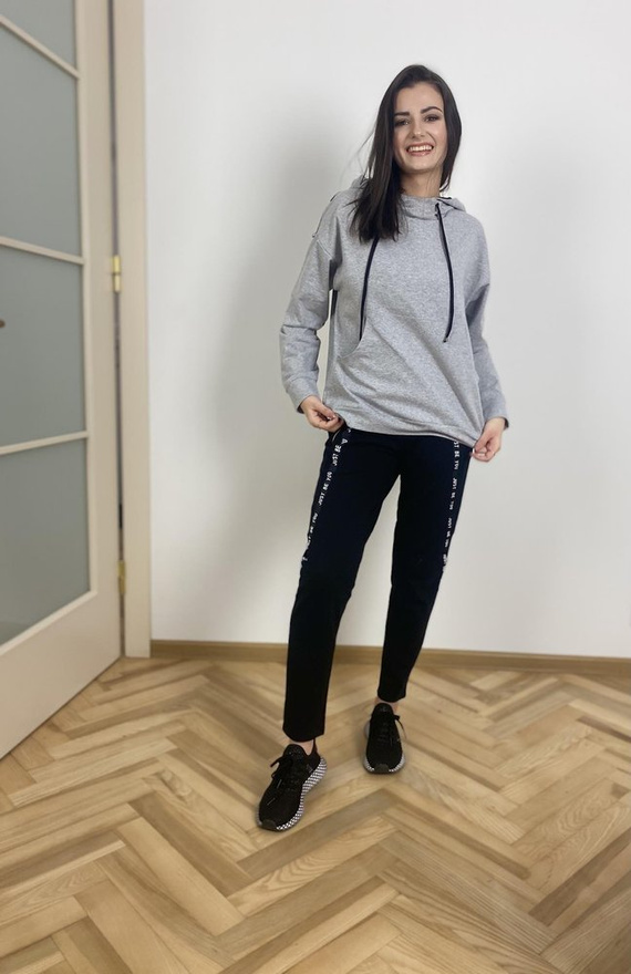 496 Just Forex női tréningruha - világos melange