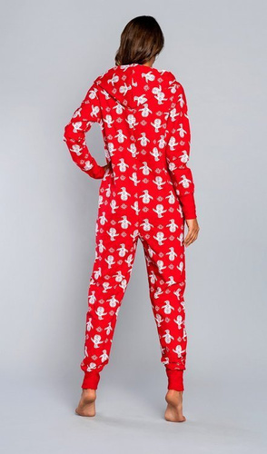 Nana Női hosszú overál Italian Fashion - piros