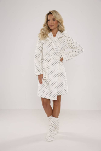 546 Melanie Női rövid köntös Forex - ekrü - ekrü