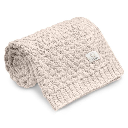 Bubbles Yosoy cappuccino merinó gyapjú takaró - természetes, hipoallergén, megfordítható