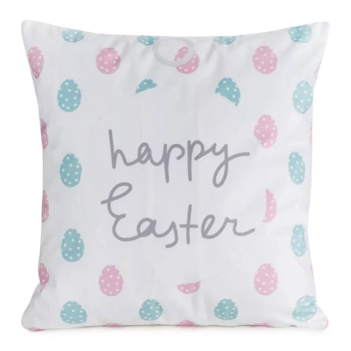 Eurofirany Wiosna 9– dekoratív húsvéti párnahuzat stílusos