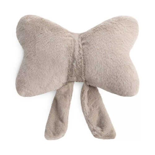 Eurofirany Wiosna 135 – dekoratív párna 37x10x30 masnival beige