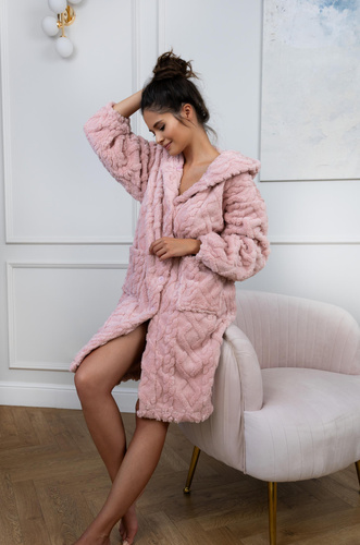 Bethany női fürdőköpeny Sensis - piszkos rózsaszín