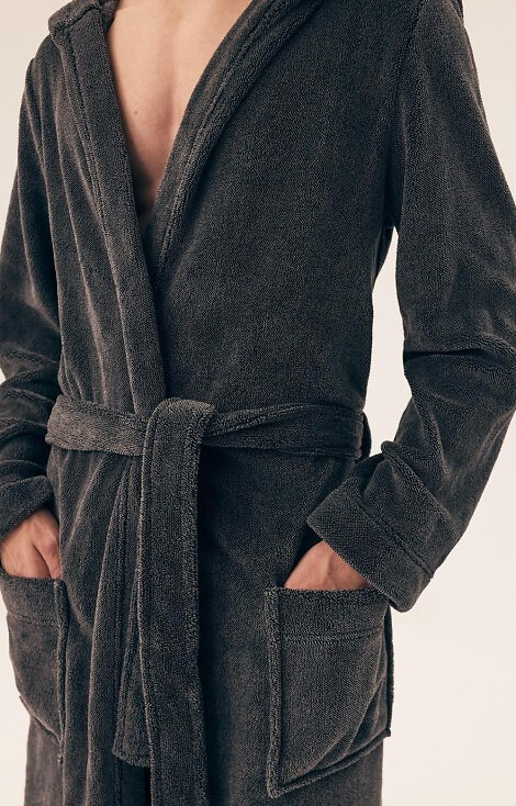 43012 Mild Henderson férfi kapucnis fürdőköpeny - meleg és puha