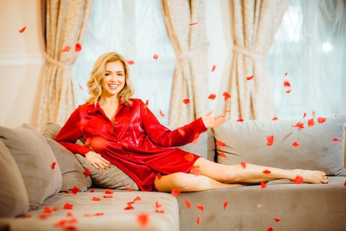 Carey slip hálóing Kalimo - piros