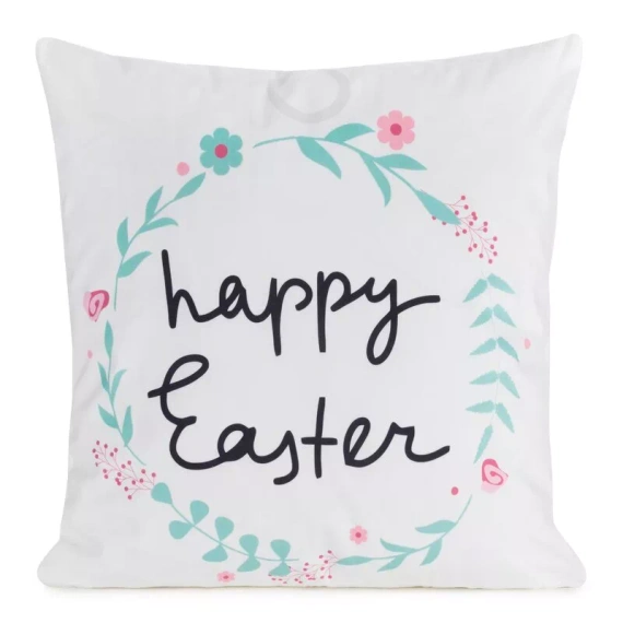 Eurofirany Wiosna 4– dekoratív húsvéti párnahuzat stílusos