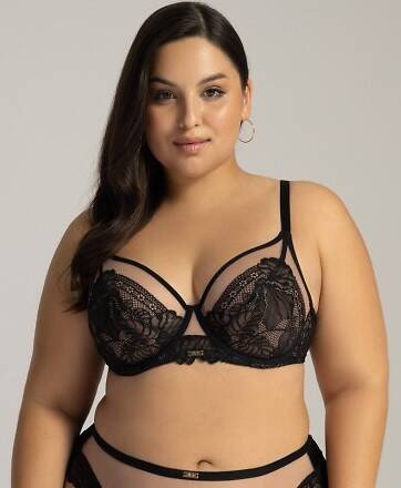 2146 Ava Soft Maxi melltartó - fekete