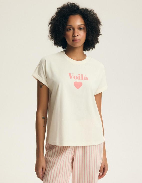 Henderson Darlan 43707 női pizsama – pamut, hosszú nadrág, nyomott minta