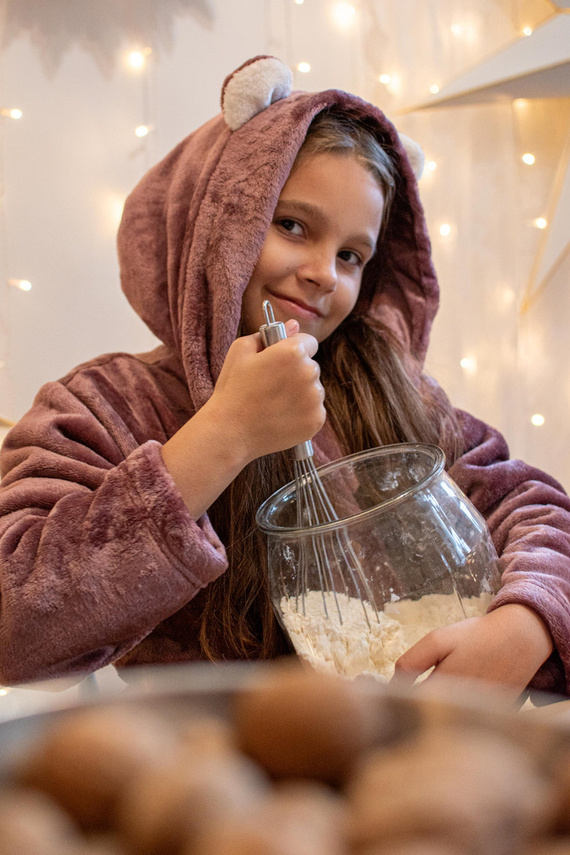 730 Serena Forex Gyermek fürdőköpeny - bogyó