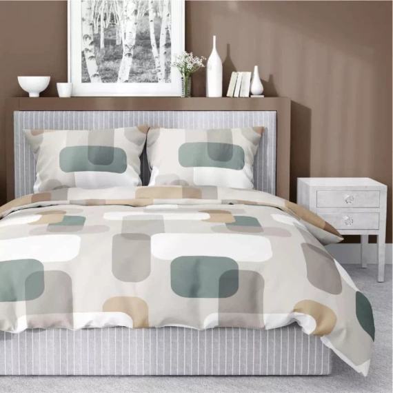 5487 A Detexpol Satin Stories szürke ágynemű| 100% pamut, szaténszövés, cipzár, ajándékcsomagolás