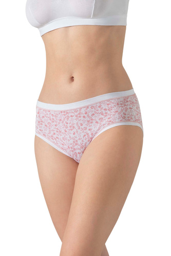 3363 MIDI-5H100 Cotonella MIDI 3 csomag bugyi -pamut, közepes állapotú, kényelmes a mindennapi viselethez