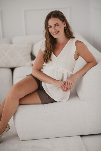 Milky Butterfly Kismama és szoptatós blúz - kényelem és stílus Milk&Love cream