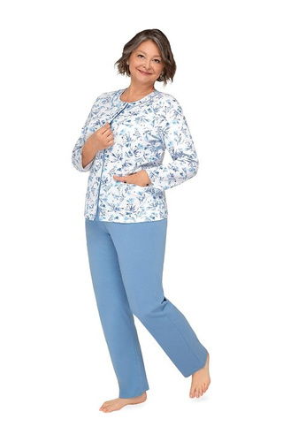 202 Maria III Martel női pizsama - 29 sötétkék