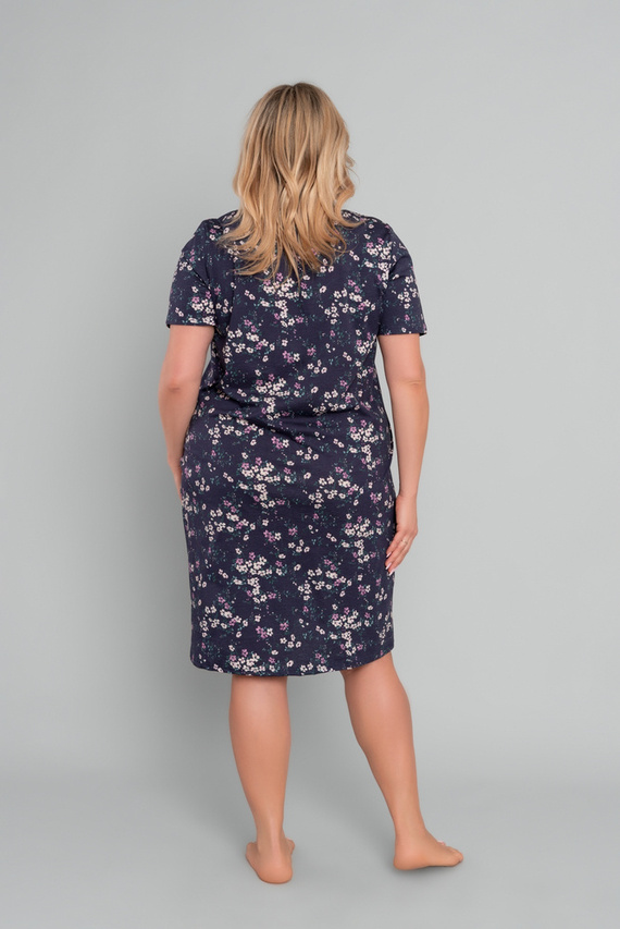 Evita rövid ujjú hálóing Olasz divat - print