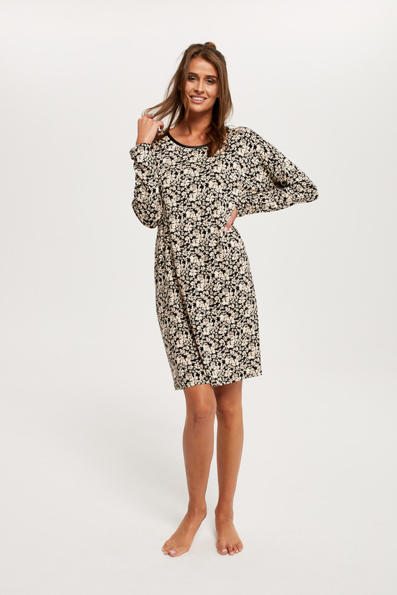 Guyana Női hosszú ujjú hálóing Italian Fashion - nyomtatás