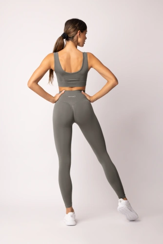 Női leggings SPAIO Flex Innergy 2.0 szürke- varrásmentes, regenerációs támogatással