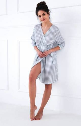 Sensis Női fürdőköpeny Octavia - szürke