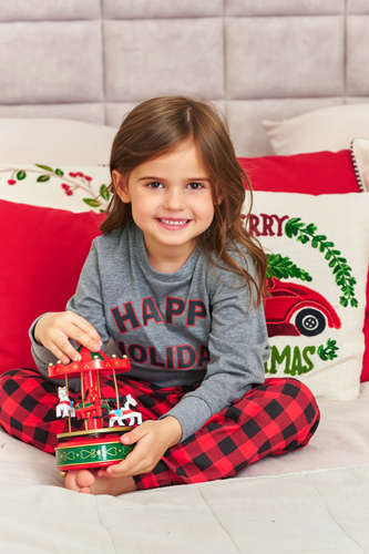 7345 Gyermek pizsama Sötétszürke Doctor Nap - 100% pamut