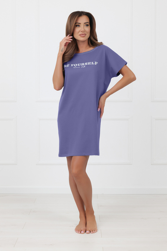 Női hálóing Rima Italian Fashion 100% pamut rövid ujj