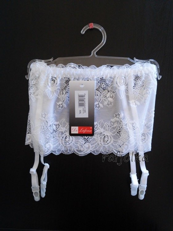 945 Babette Forex harisnyatartó öv - fehér