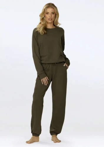 Wenezja női sportos szett Dkaren – pulóver és nadrág, pamut