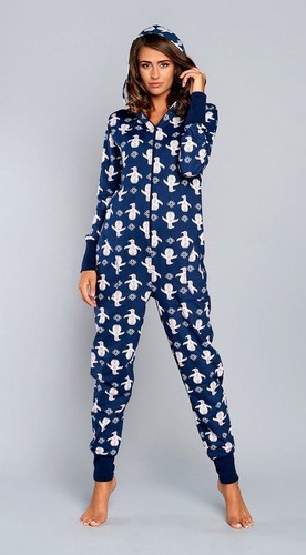 Nana Női hosszú overál Italian Fashion - piros