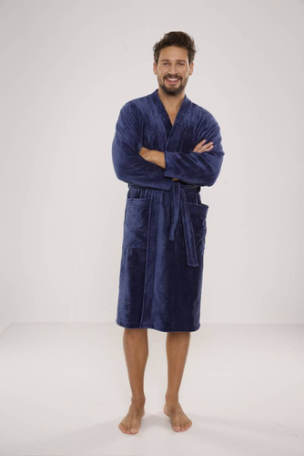 391 Hugo férfi fürdőköpeny De lafense - denim