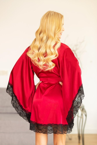 Mahe Női köntös Kalimo - bordó színű