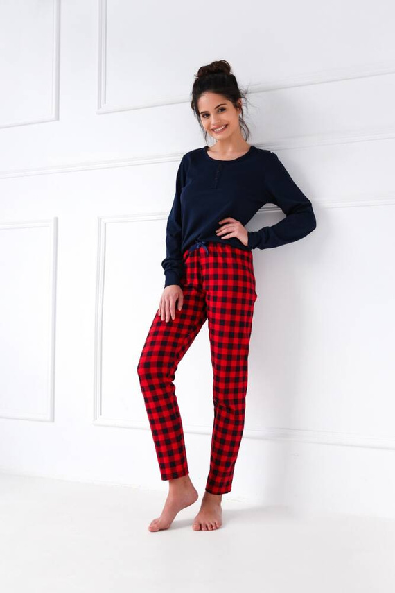 Bonnie Sensis női pizsama - tengerészkék