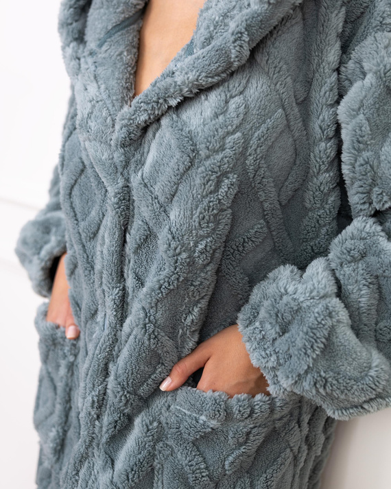 Grethen Sensis női köntös - khaki színű