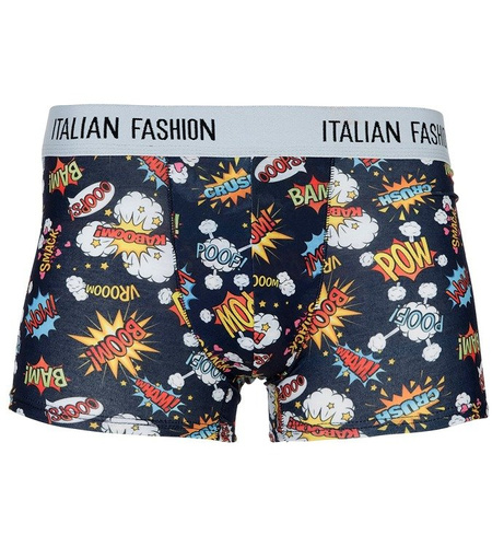 Boom Férfi boxeralsó Italian Fashion - tengerészkék